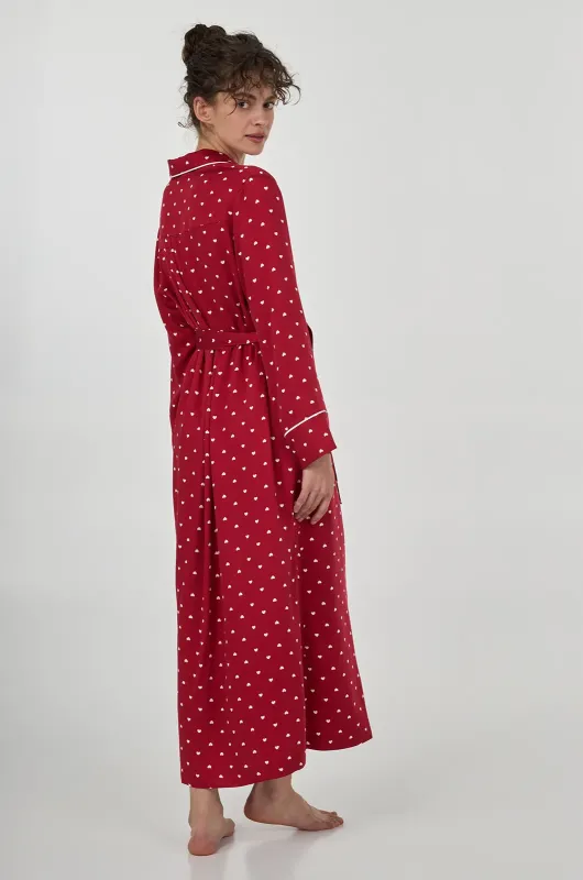 Халат жіночий RED LOVE червоний